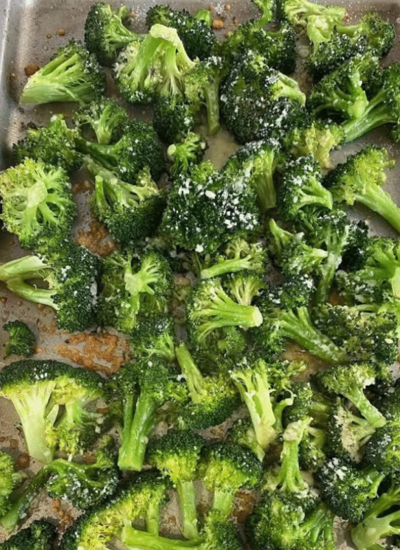Crispy Parmesan Roasted Broccoli