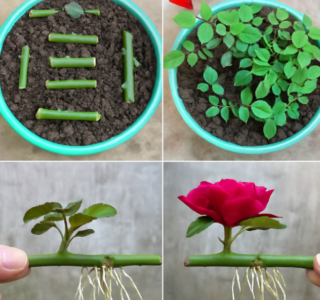 How to Propagate Roses from Cuttings