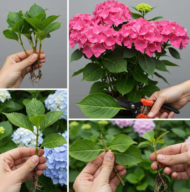 Now is the time to propagate hydrangeas – this is the easiest way