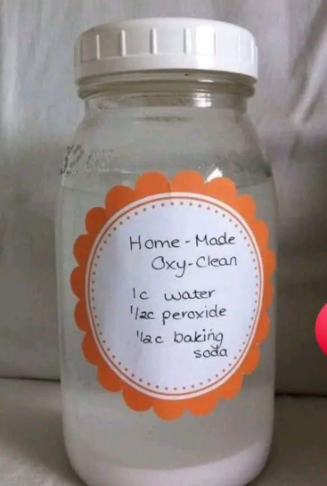 Homemade OxiClean Alternative