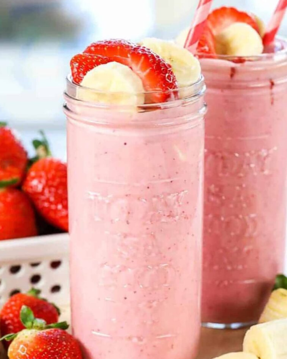 Ultimate Strawberry Banana Smoothie