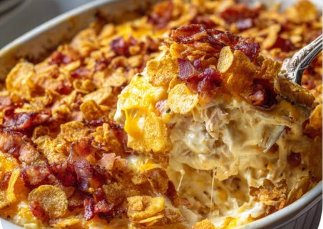 Bacon Ranch Chicken Casserole