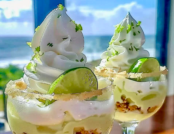 Key Lime Pie Cheesecake Piña Colada