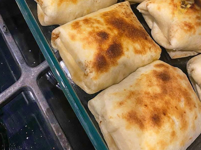 Loaded Cheesy Pocket Tacos