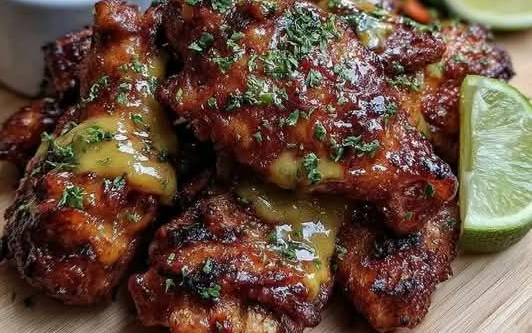 Mango Habanero Chicken Wings