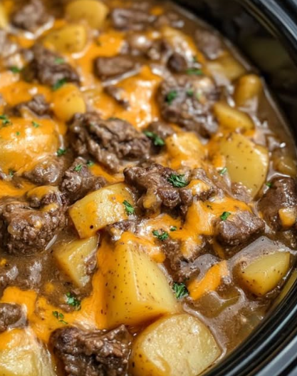 Old-Fashioned Amish Beef and Potato Casserole