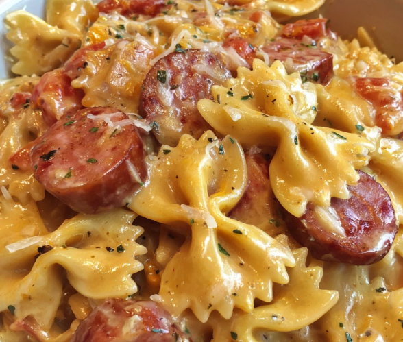 One-Pot Smoked Sausage Pasta