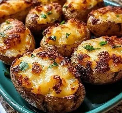 Parmesan Baked Potatoes – Crispy, Cheesy Perfection