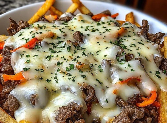 Philly Steak Cheese Fries