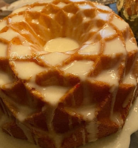 Pineapple Cream Cheese Pound Cake