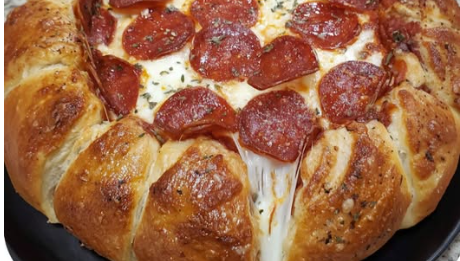 Stuffed Crust Pepperoni Pizza