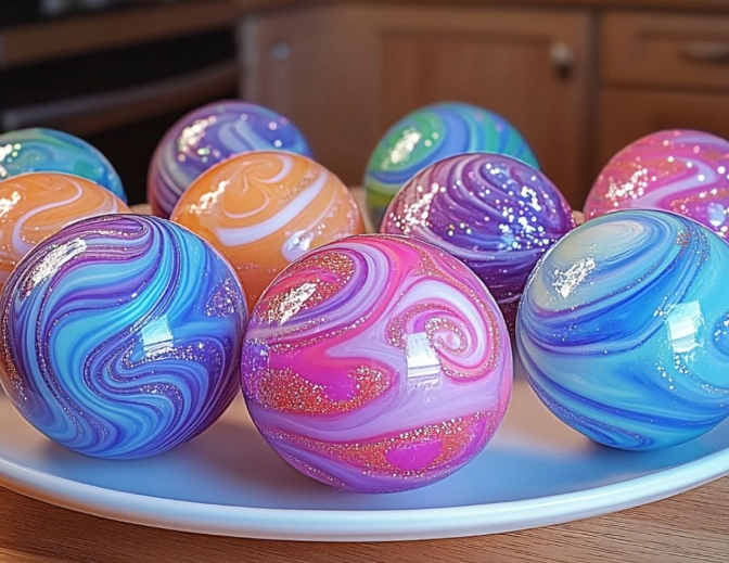 Swirl Glowing Bounce Ball