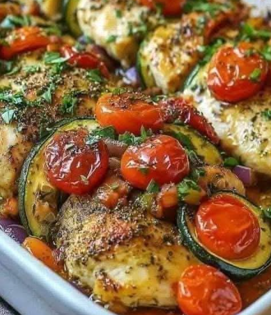 Chicken Zucchini Bake