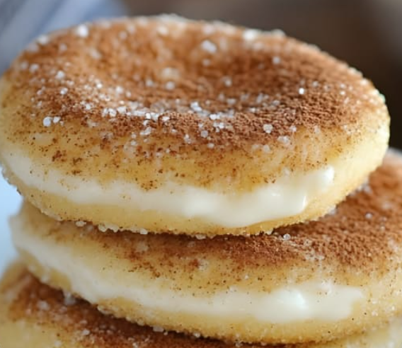 Churro 🌊 Cheesecake Cookies