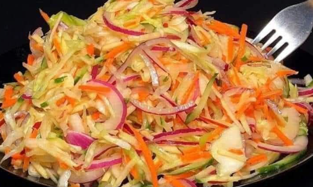 Salad that burns belly fat, I lost 25 kilograms in a month.