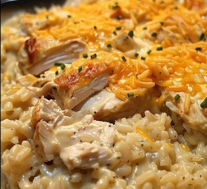 Rotisserie Chicken Alfredo Bake – The Ultimate Budget-Friendly Family Dinner