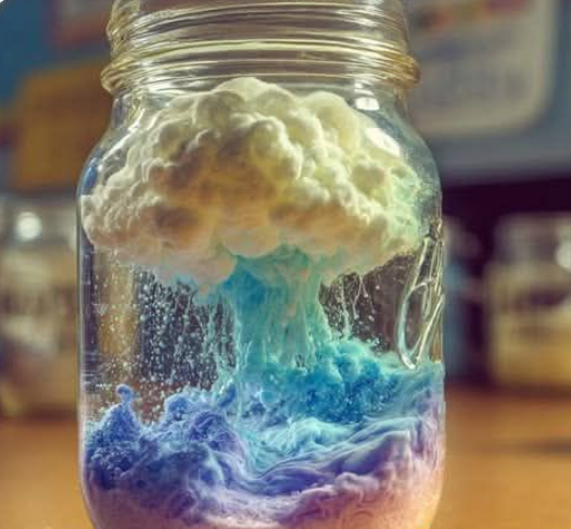 Magical Science: Rain Cloud in a Jar
