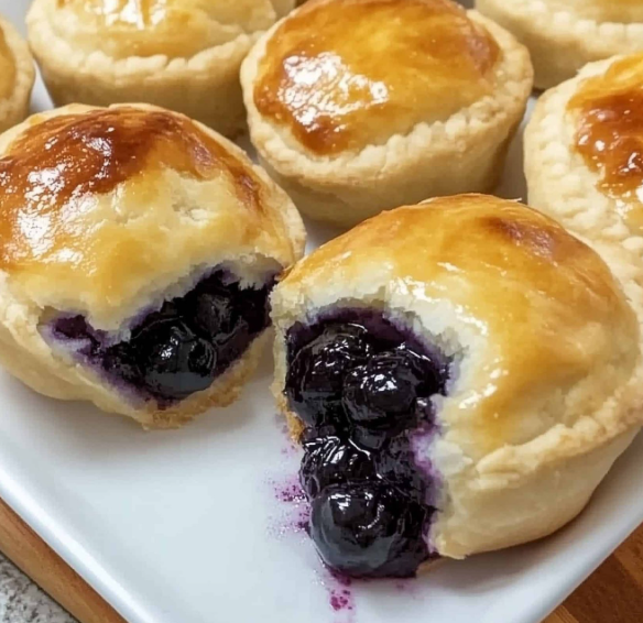 Blueberry Pie Bombs