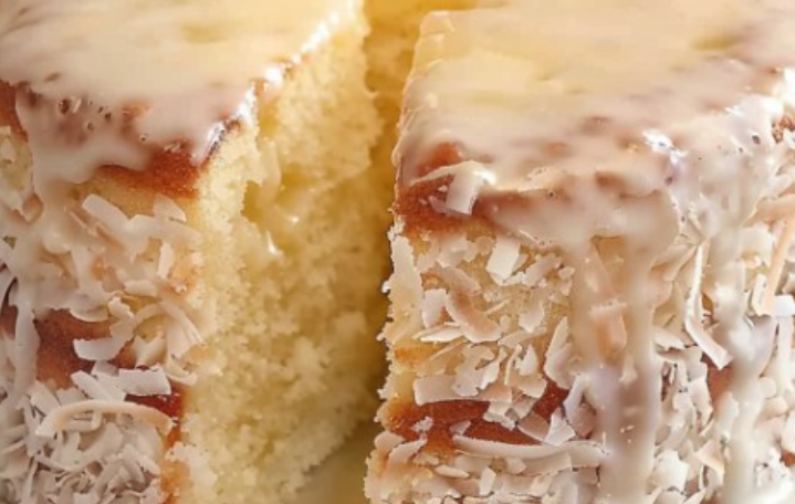 Pina Colada Pound Cake