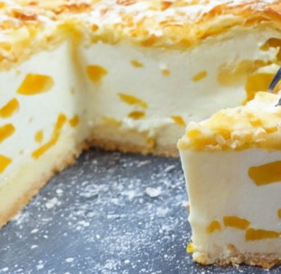 The most delicious peach cake I’ve ever eaten!