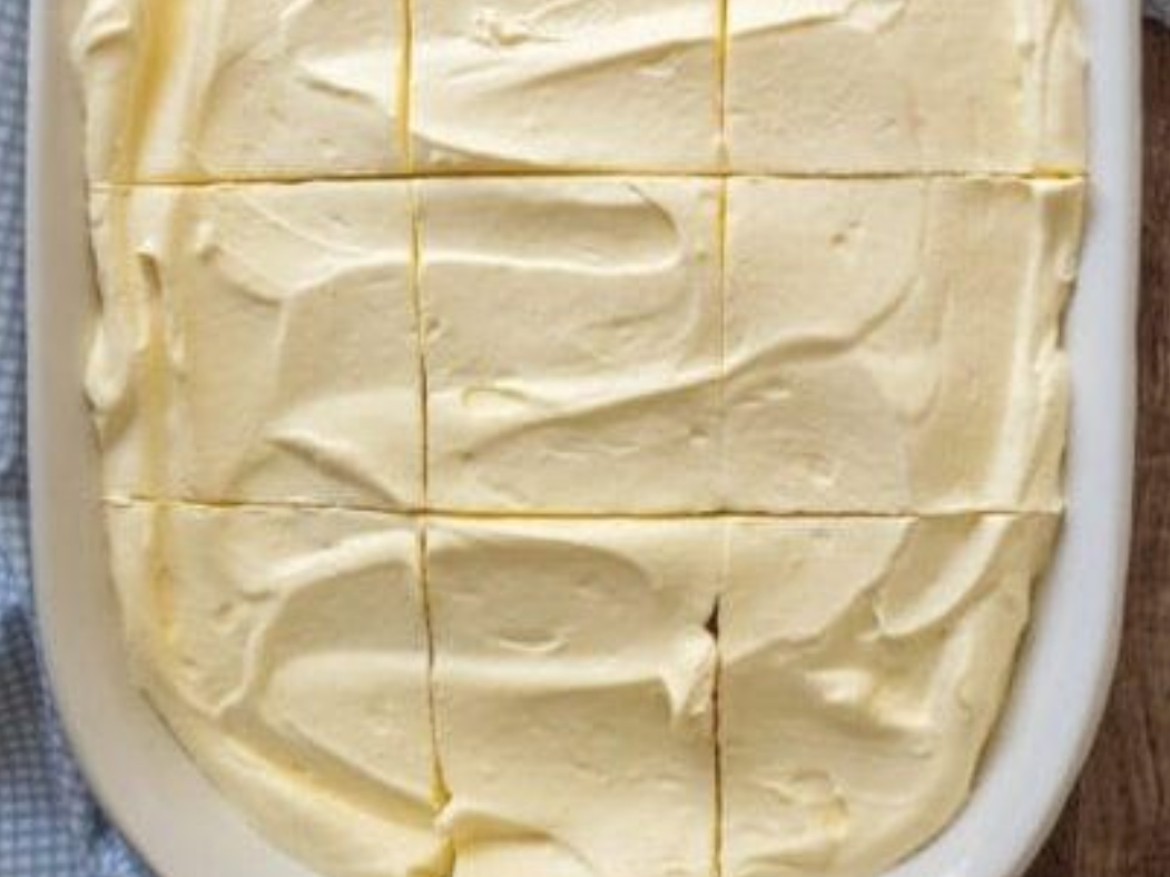 Strawberry Shortcake Poke Dessert