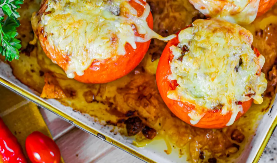 Taco Stuffed Tomatoes