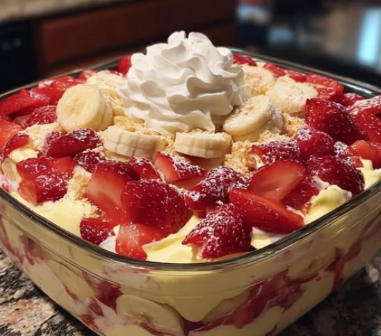 Strawberry Banana Pudding Dream