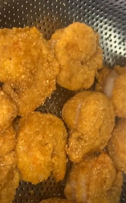 Southern Fried Shrimp with Red Beans and Rice