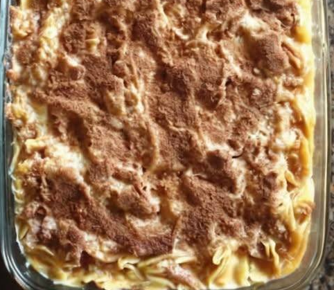 Retro Bakery-Style Cinnamon Kugel