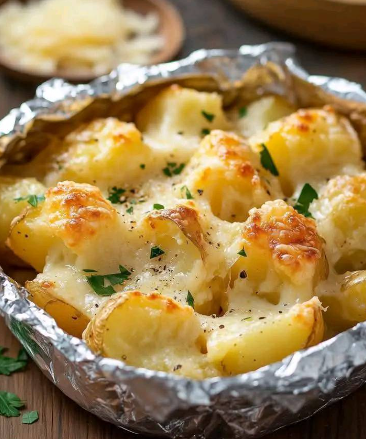 Parmesan Baked Potatoes
