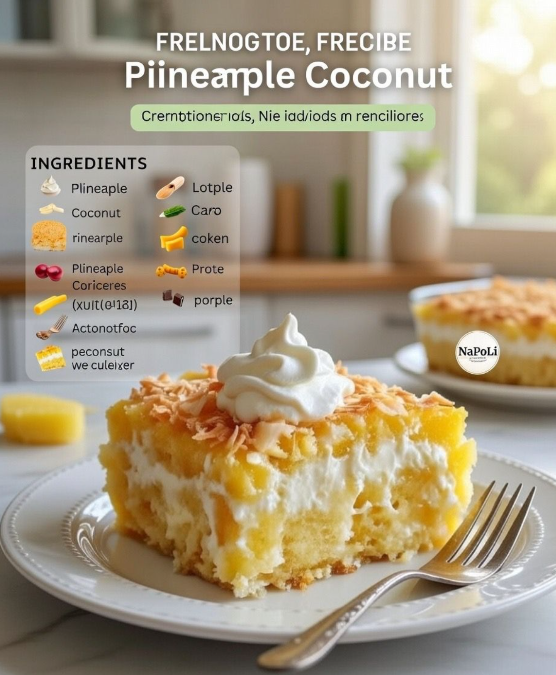 Pineapple Coconut Dream Cake