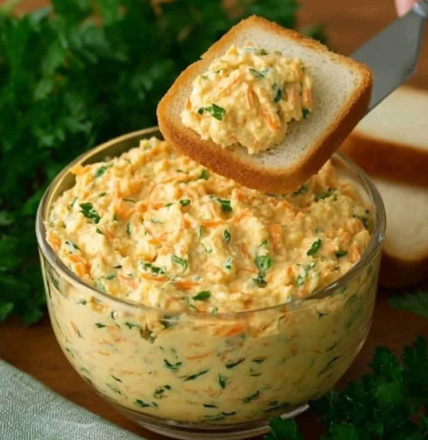 creamy chicken and carrot spread