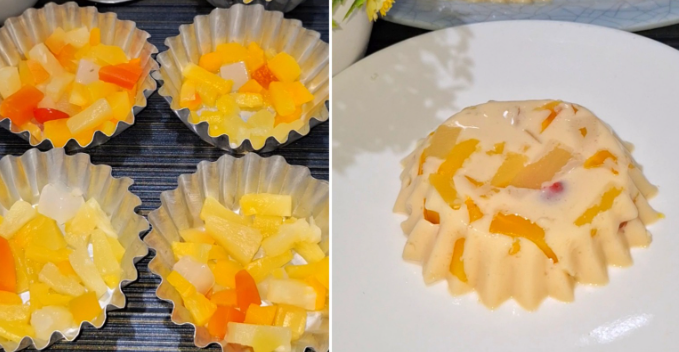 Fruity Maja Blanca – Creamy Coconut Dessert with Tropical Fruits